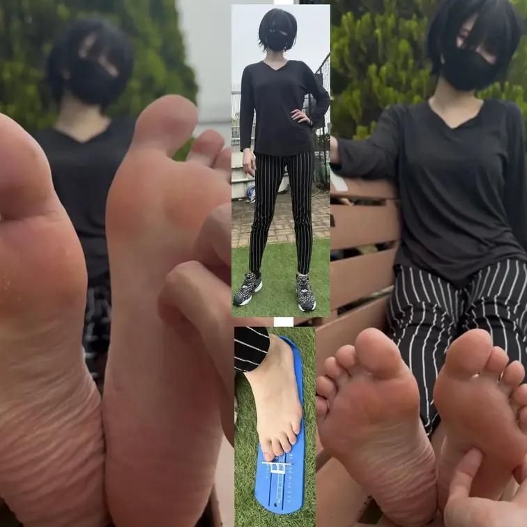 180cmボーイッシュ女子24.5cm足裏くすぐりグーパー足比べ！5分29秒


スニーカー靴下脱ぎ５６秒、グーパ