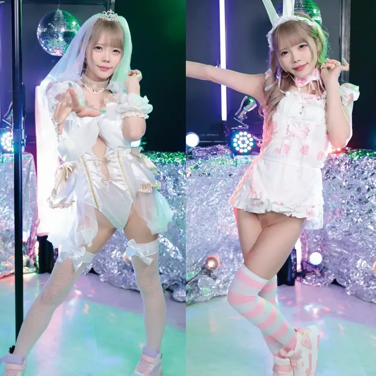 小悪魔ギャルアイドルが魅せる淫乱DANCEステージ！挑発的な視線と腰つきでビー…