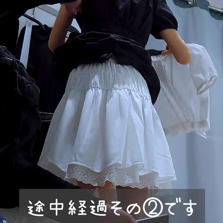 フル版間に合わずすみません💦　途中経過その②お見せします。後半もうすぐ完成‼️楽しみに待っててくださーい😚～✨🖤