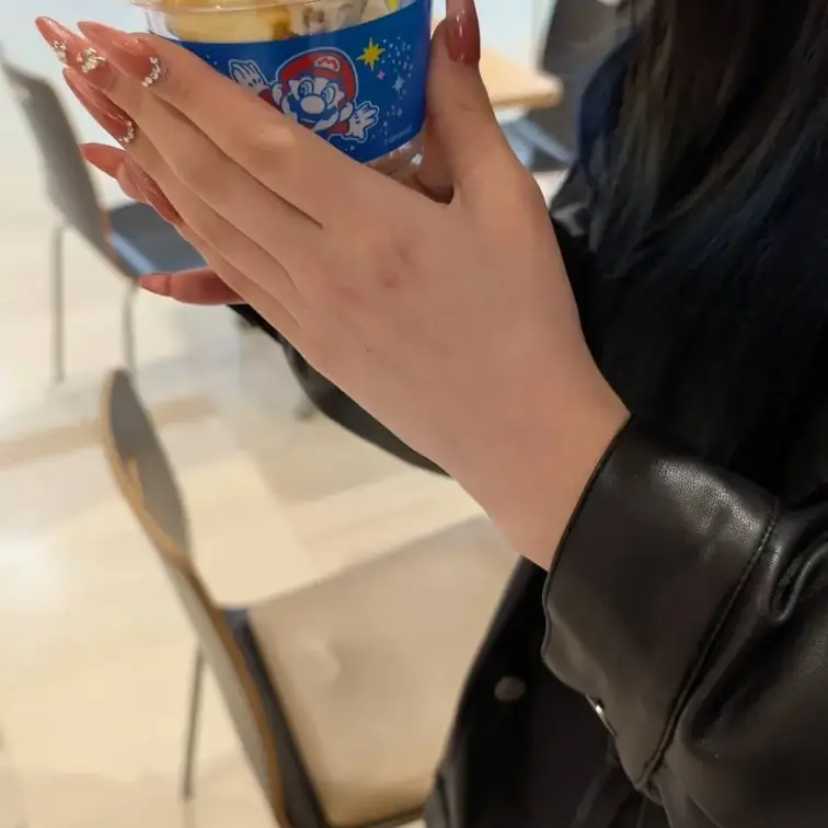 アイス食べてきた！えっちもこのあとするもん！‪👊🏻ʚ̴̶̷̆_ʚ̴̶̷̆