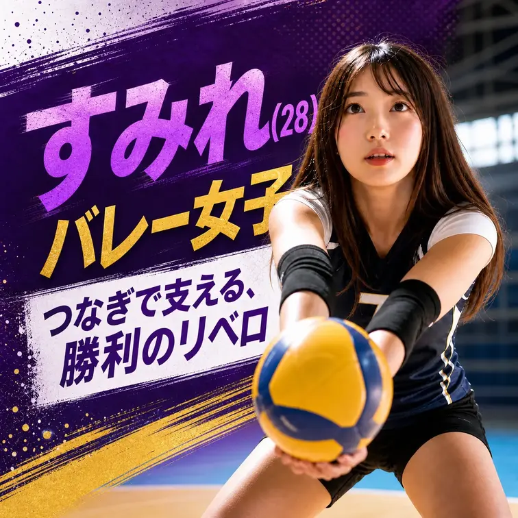 今回登場したのは小柄なバレー女子すみれ先生。
ん、先生...？まさかの教員！？えーこんなところに出て大丈夫なんですか？