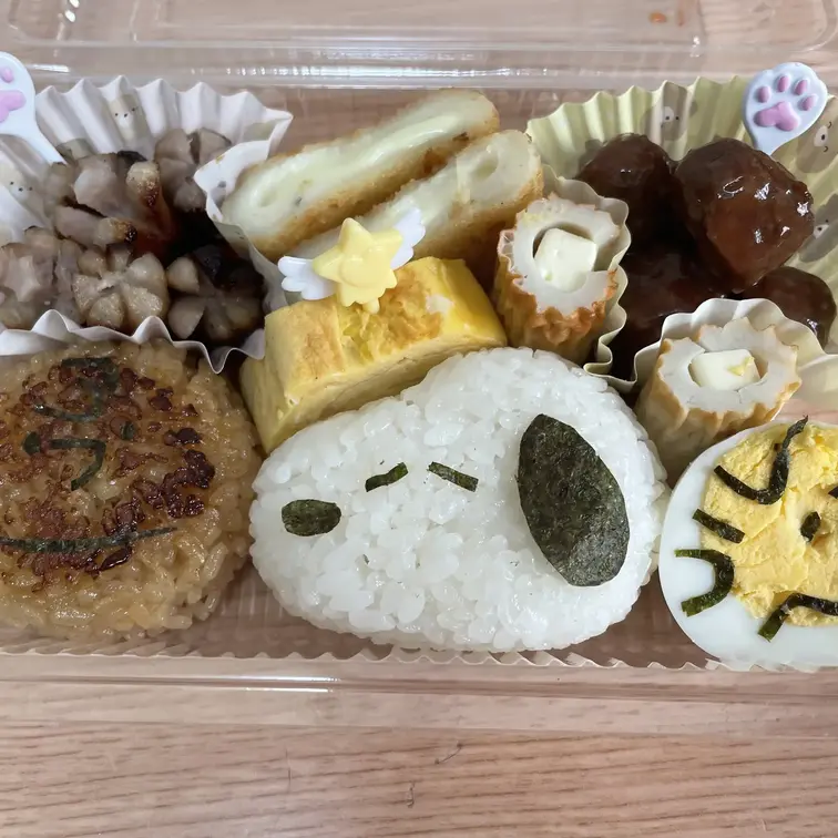 実は料理好きなんです🫣
キャラ弁、可愛くないですか？🥹💖
自慢したいので、ここでも自慢させてください💖