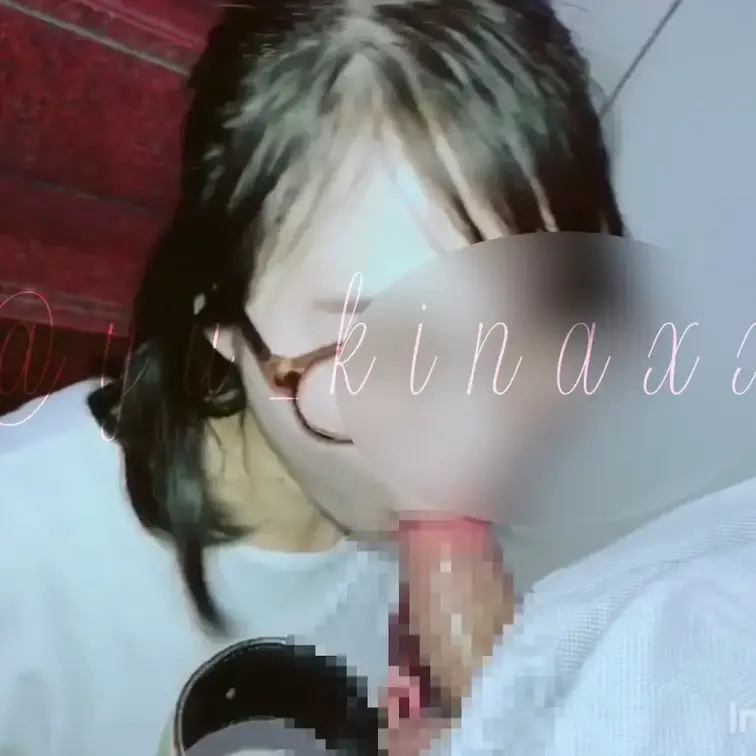 38  〆 眼鏡っ娘 雑居ビル連れ込みフェラ→カラオケフェラ→オナホ生ハメ中出し