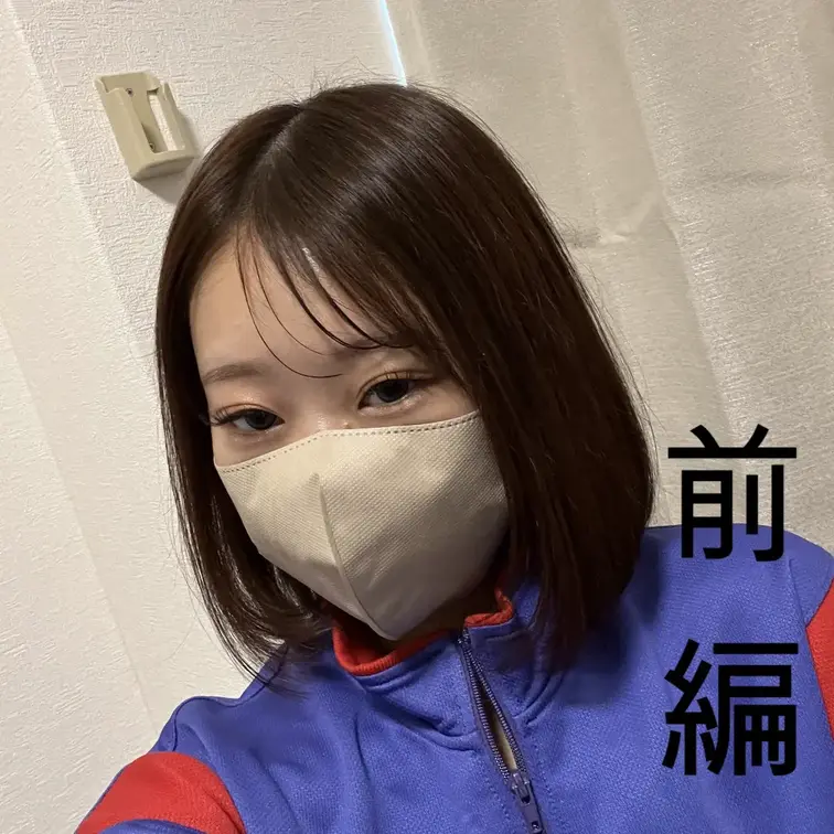 142㎝/40㎏/体育のジャージ着用で、帰り道にそのまま撮影を行いました。小さな体が壊れるかと思いましたが中出し後さらに