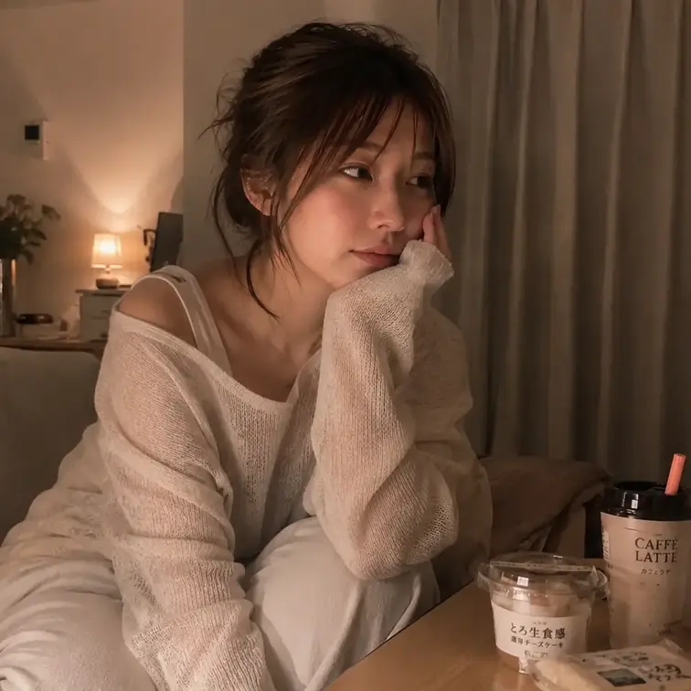 コンビニ行くだけのつもりやったのに、
気づいたら甘いものまで買ってた。

まぁ、
そんな日くらいあってええやんな