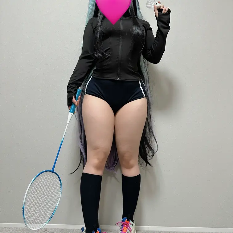 今週のコスプレふたつめはバトミントンセイレーンコスプレ🏸🩵✨
動画も編集ができたら載せていくからね🍑👣💕