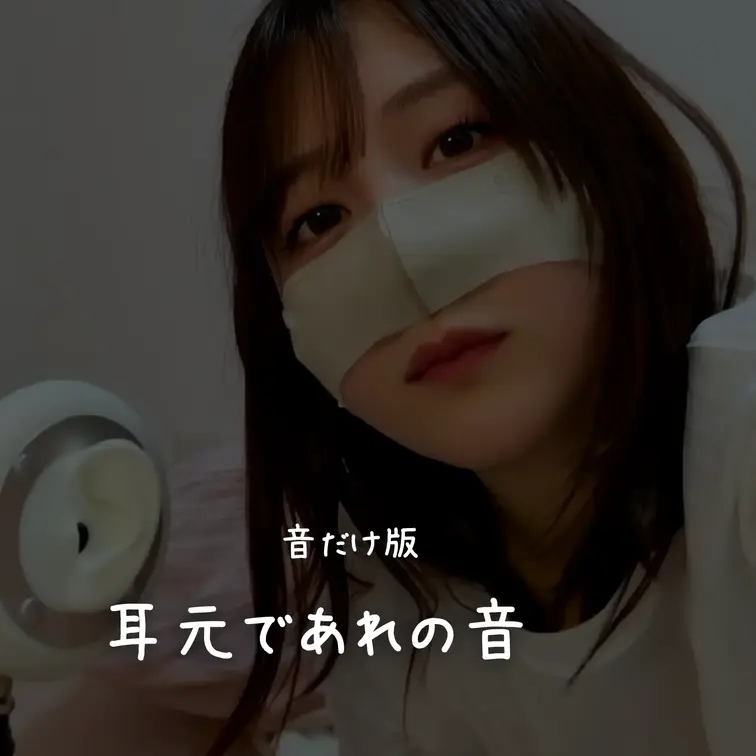 耳元であれの音させたり、くちゅくちゅしてるやつの音だけ版