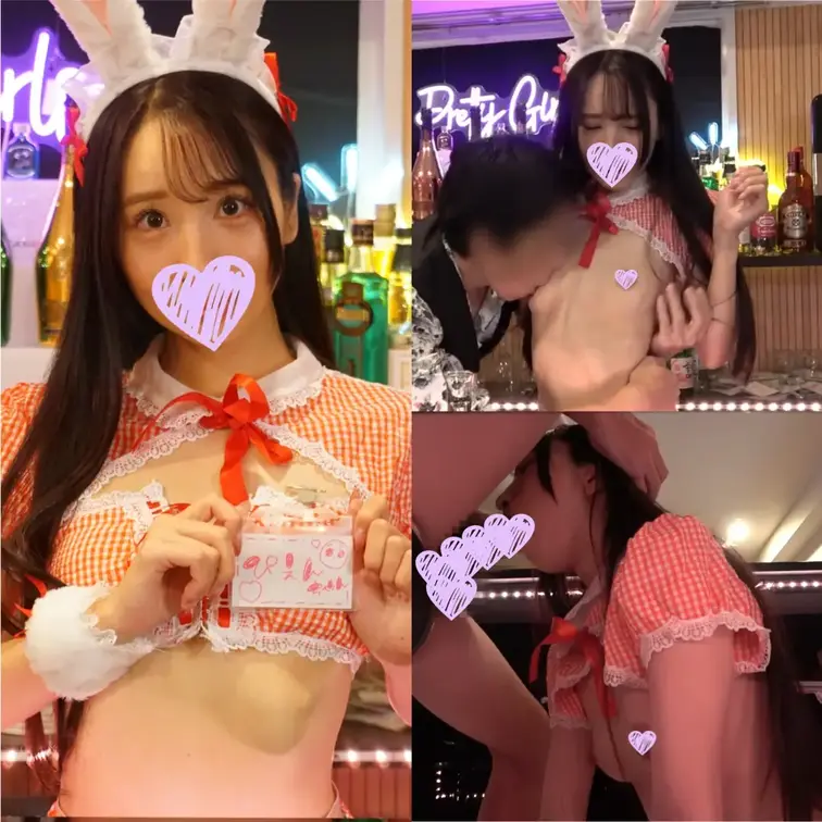 コンカフェ店長のセクハラ面接記録...49【天然でアホかわいさのあるスレンダー新人に教育的フェラチオで大量口内発射】