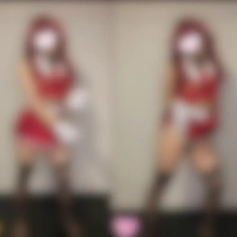 TikTokダンスの動画と並べてみたよ①