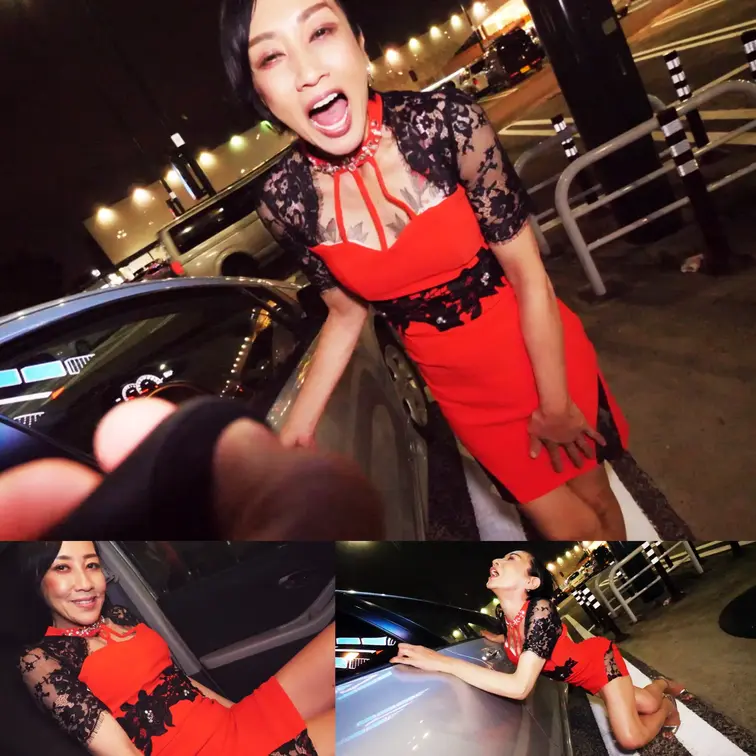 史上最強のドスケベ熟女が現れた！！これはヤバイ！！
パーキングで悶えまくり！

衝撃のSEX編は後日公開です！！