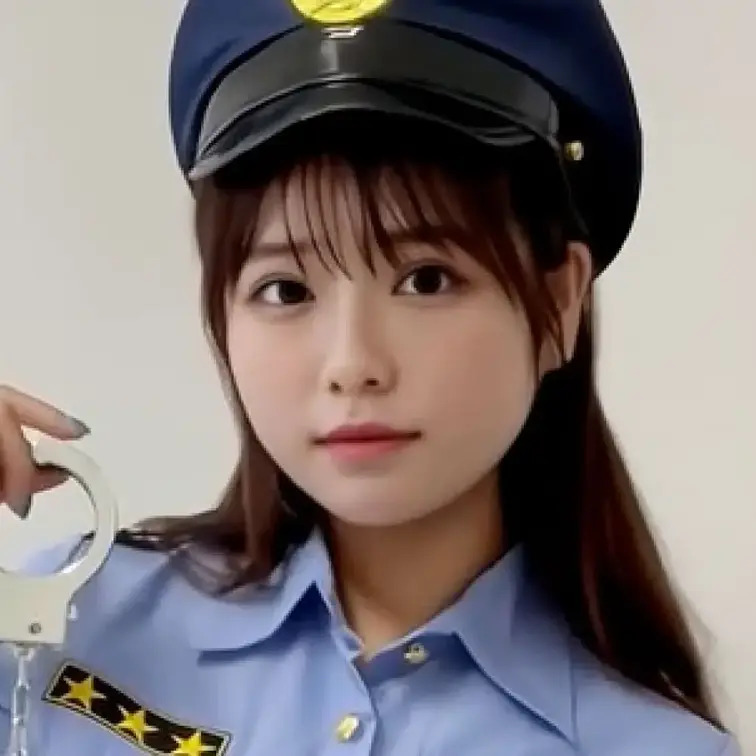 ほのか🍎の公開画像: ポリスほのかになってみました👮‍♀️