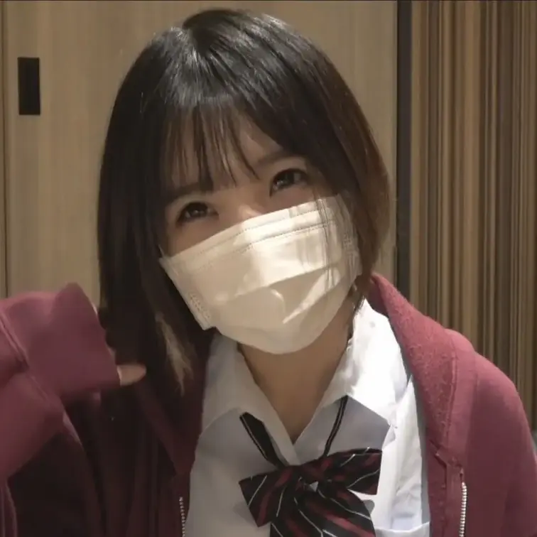 Ti●tokでバズり中！強豪ダンス部のあざと可愛い癒し系J●！おじチンで悶える中毒性抜群のFカップに堪らず中出し①
