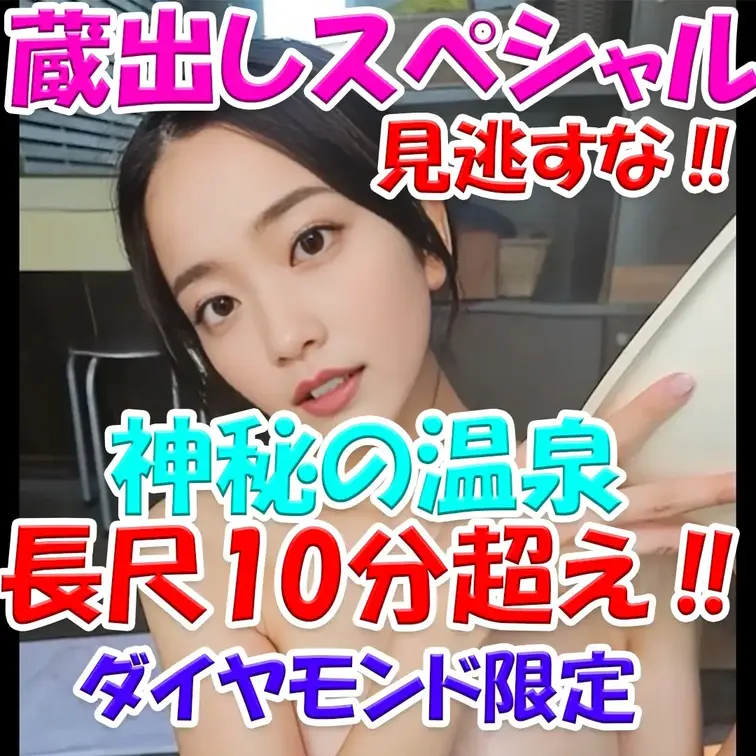 蔵出しスペシャル✨✨✨神秘の温泉✨✨✨長尺10分超え‼見逃すな‼⚡⚡⚡ダイヤモンド限定💎💎💎

※撮影許可を得ていま