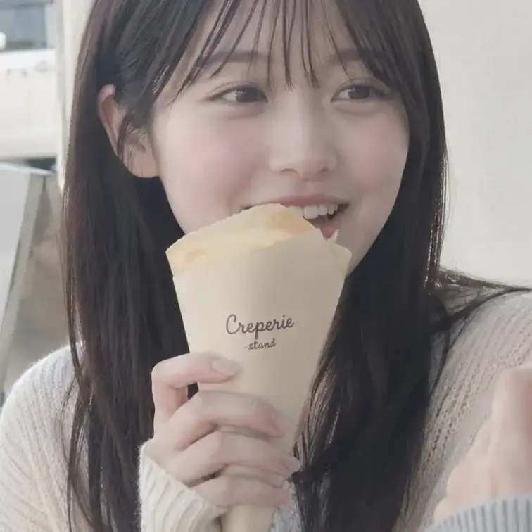 クレープたべてきたよ❤︎