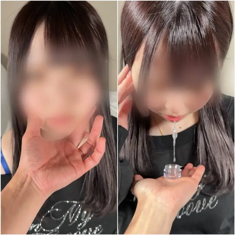 👅藤田ニ〇ル似の美乳JD
※本編は顔ボカシなし

20代前半の大学生が大量の唾吐き。
透明で綺麗な唾液を2回もべ
