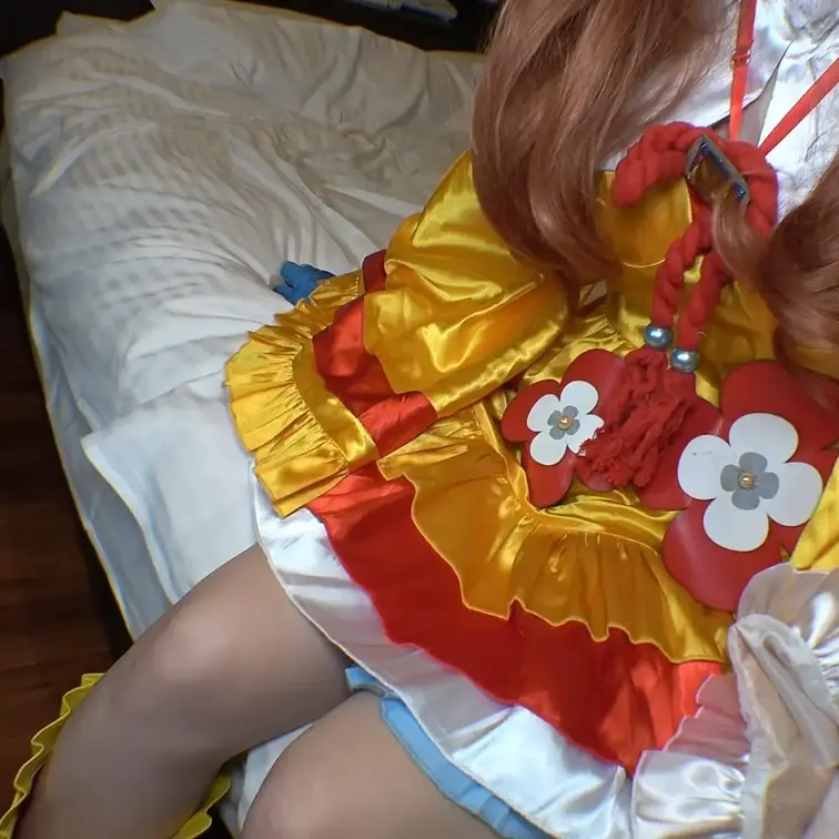 OHma_リッキー勝負服でオフパコ撮影会_Model_まろさん
