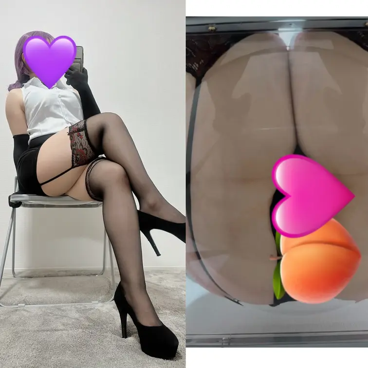 レゼコスプレ×ムチムチタイトスカートで透明椅子🧊🪑💕
この撮り方好評なの、みんな変態さんだね😳
座ってるだけなのに、