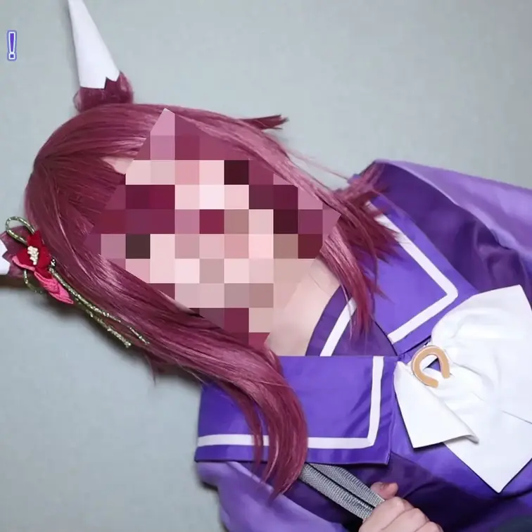 コスパコ撮影会～うまむ チヨちゃんトレセン冬服トイレでさくっと…～Model:Nekoちゃん

