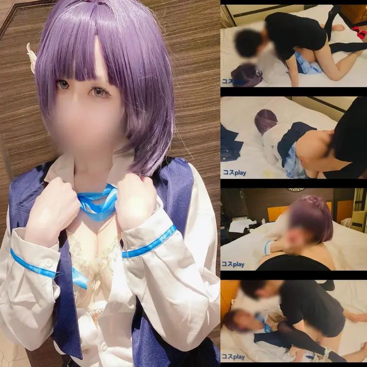 こんばんはー、コスplayですー！

いつもご視聴いただきありがとうございます💗

学○アイ○ルマ○ターの秦○美○ちゃんの作品となります🩷
今回はプロデューサーとの独占、中出しおねだりせっくす💙
の様なシチュエーションとなります！