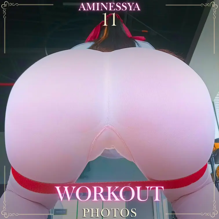 AMINESSYA COLLECTION 11  WORKOUT  ✒︎✒︎✒︎ 日本語 ✒︎✒︎✒︎  トレーニングの合間に切り取った、力強さと美しさが共存するワークアウトフォトコレクション。  鍛え上げたヒップラインを大胆なローアングルで捉え、レギンスの滑らかな質感と立体的なシルエットを一枚一枚に収めました。ワークアウトならではのリアルな空気感と迫力をお楽しみください。  ✒︎✒︎✒︎ English ✒︎✒︎✒︎  A workout photo collection capturing the perfect balance of strength and beauty.  Shot from bold low angles, each photo highlights sculpted curves, the smooth texture of the leggings, and the powerful presence created during training. Enjoy the authentic atmosphere and every carefully captured detail.
