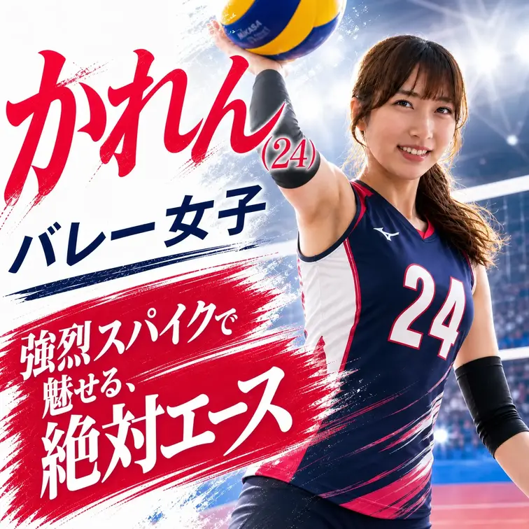 今回はバレー女子のかれんさんが登場！美人でスタイルも良くて、でも強烈なスパイクを打ち込んでくるってギャップ萌え過ぎませんか！？
今回も際どい質問たくさんしちゃいましたが気さくに答えてくれました♪　そんなかれんさんを...癒したい！