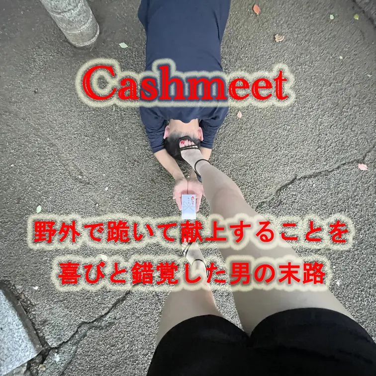【Cashmeet】
野外で跪き献上すことを喜びと錯覚した男の末路