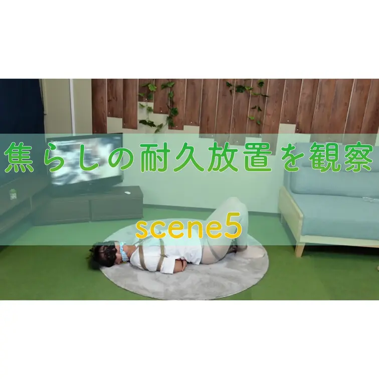【シーン５】焦らしの耐久放置を観察
[Scene 5] Watch her bask in pleasure