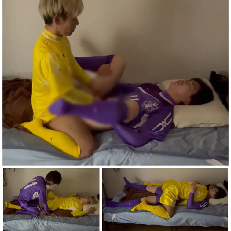 ヤンチャサッカー部くん×変態サッカー部くんのSEX！！