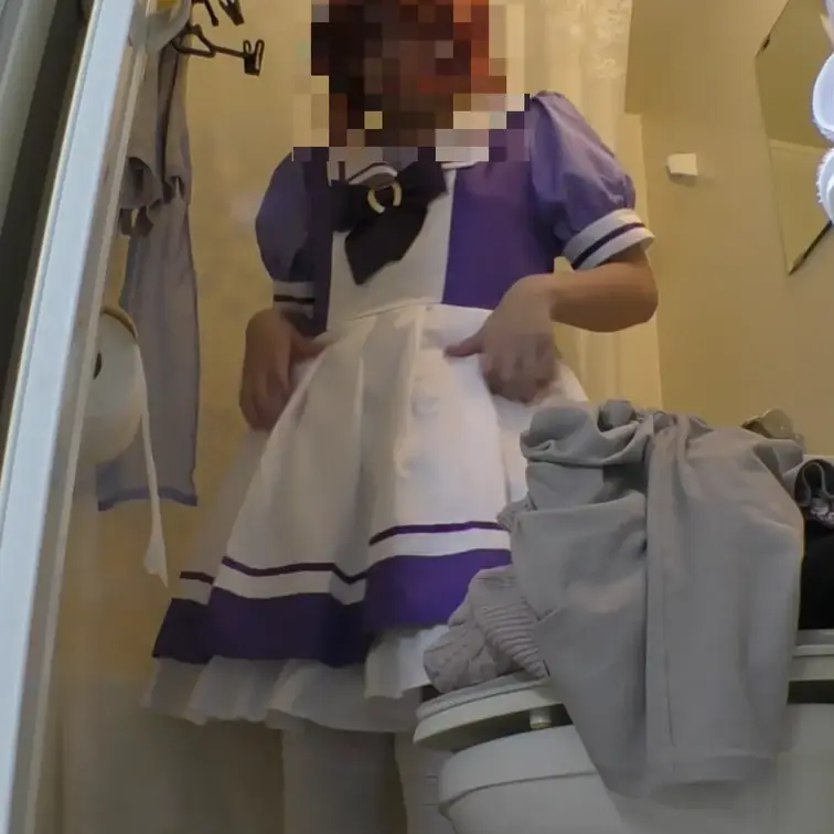 コスプレ撮影会～ダンツちゃんのお着換え～Model:あまねちゃん