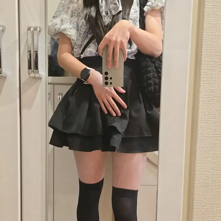 お出かけ後にオナニーしました❤
いつもよりいっぱい出てるので見てください！