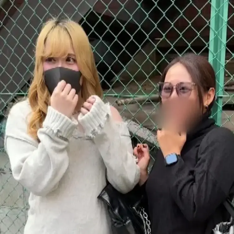 【かえで32＆りん29】待ち合わせ映像。
今回は二人組‼️
待ち合わせにいくと買い物のついでに面接来たという異色の