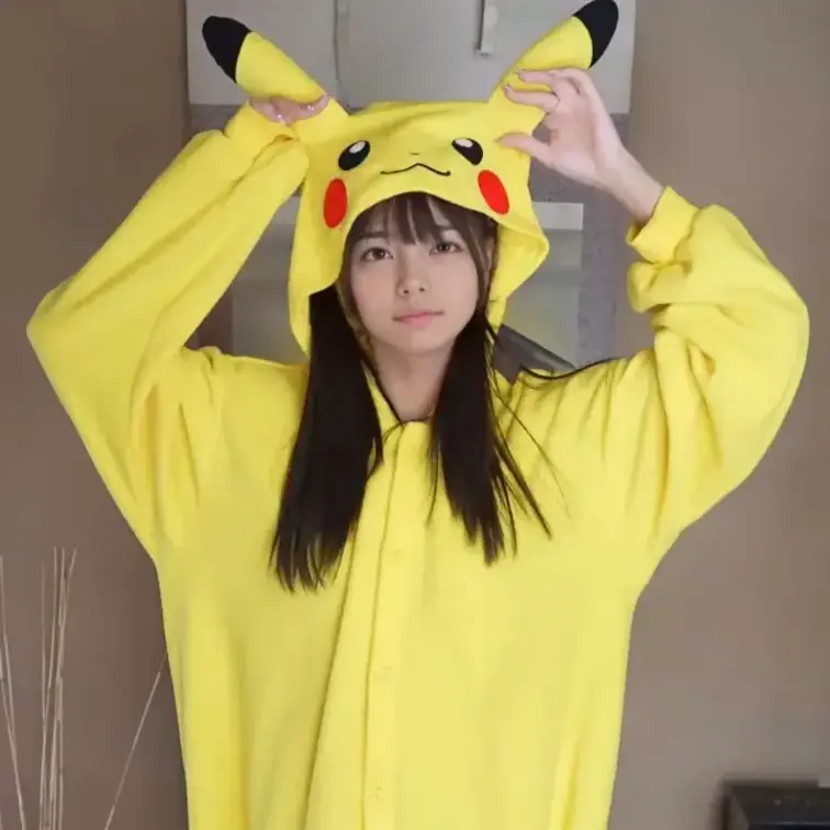 ピカチュウおきがえしたよ