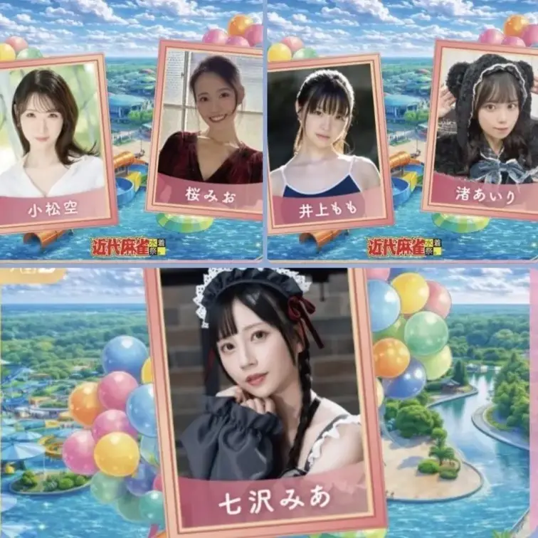 《カプセルエージェンシー NEWS》

【七沢みあ 渚あいり 桜みお 小松空】2026年5月2日(土)近代麻雀水着祭