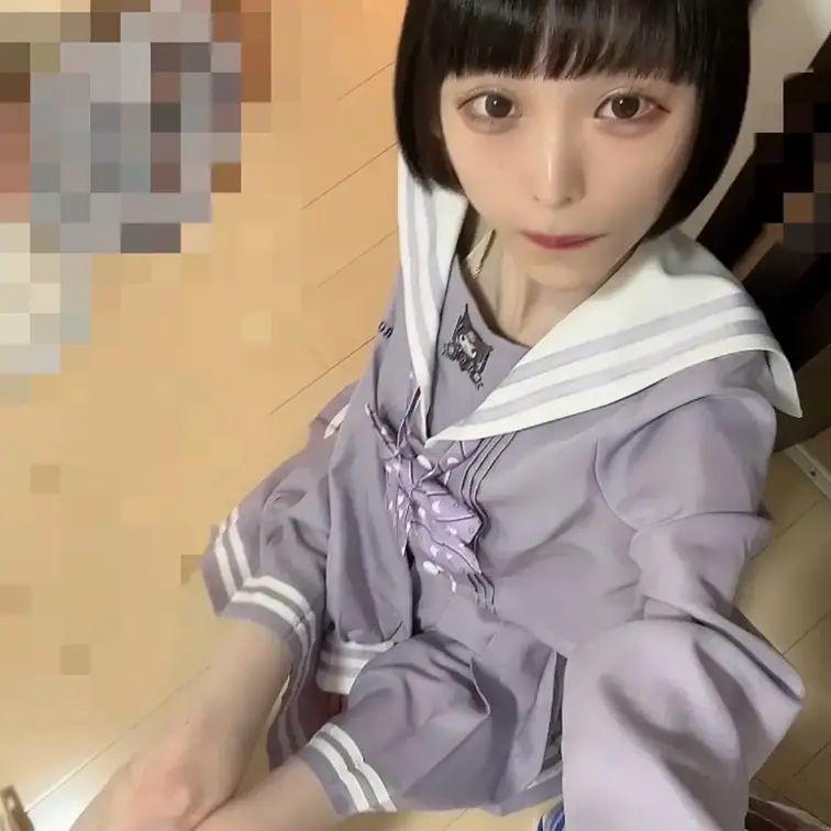 ガリガリクロミセーラーコス動画4:20