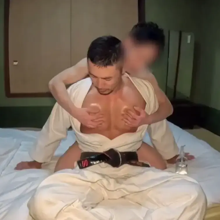 柔道家マッチョタチと久々生掘り種付けセックス！