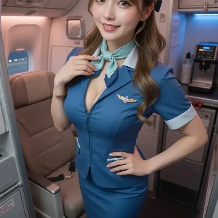 イケナイCAの裏垢写真集♡