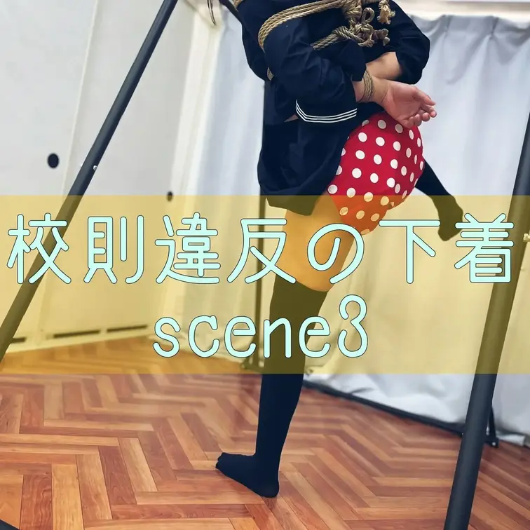 【シーン３】校則違反の下着
[Scene 3] Underwear that violates school rule
