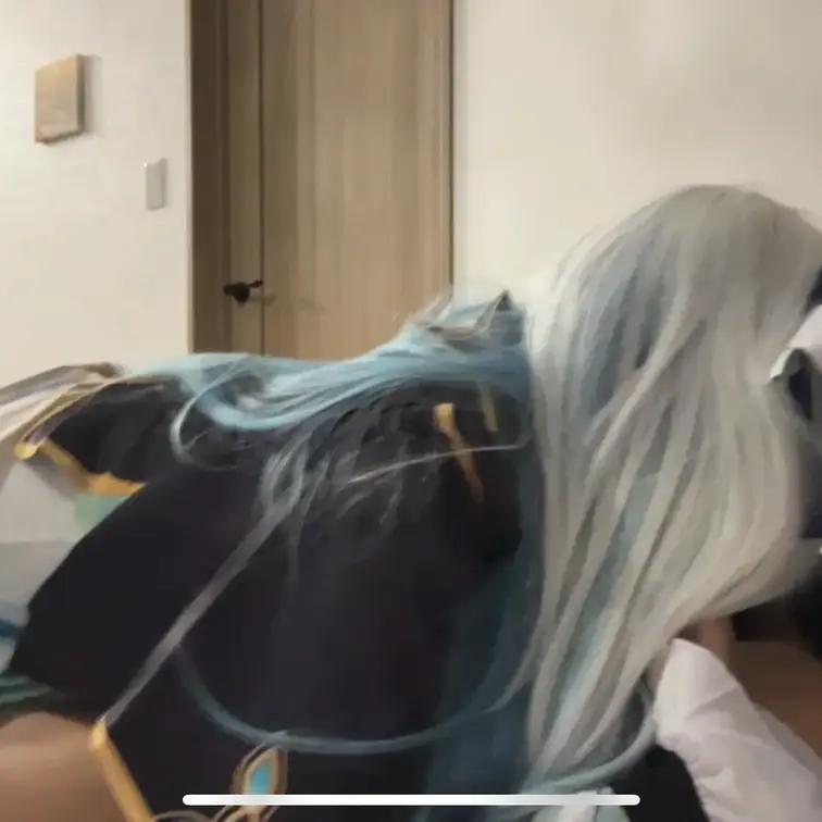 崩壊スターレイルのコスプレしてみました！
 興奮が止まらない男性をフェラでらいかせてあげました♡