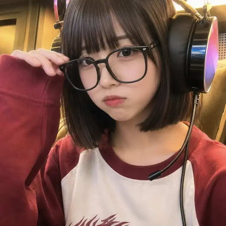ほのかの画像: メガネ着けて見ました!! ⭐改めて自己紹介です!! ほのかです!