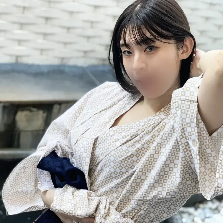 露天風呂動画の撮影の時のオフショットです♨️
一緒に暖まりませんか❓