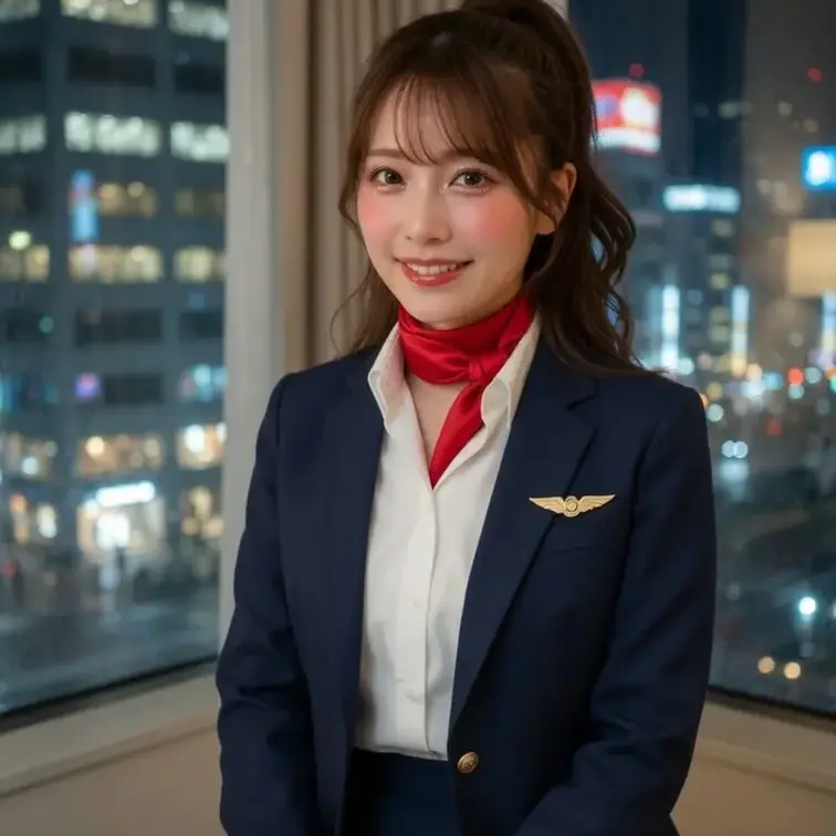 イケナイCAの裏垢写真集♡
