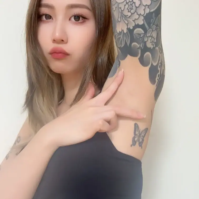 脇ピース♡
