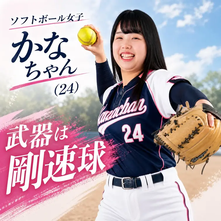 今回はソフトボール女子のかなちゃん(24)が登場！
しっかりと鍛え上げた下半身が逆にエロいなぁって思ってたら
ちょっと待ってくださいなんとHカップ！？それはエッチ（H）過ぎる～！！
ノリも良くて性格の良さがにじみ出た回になってます。
そんな彼女を...癒したい！！