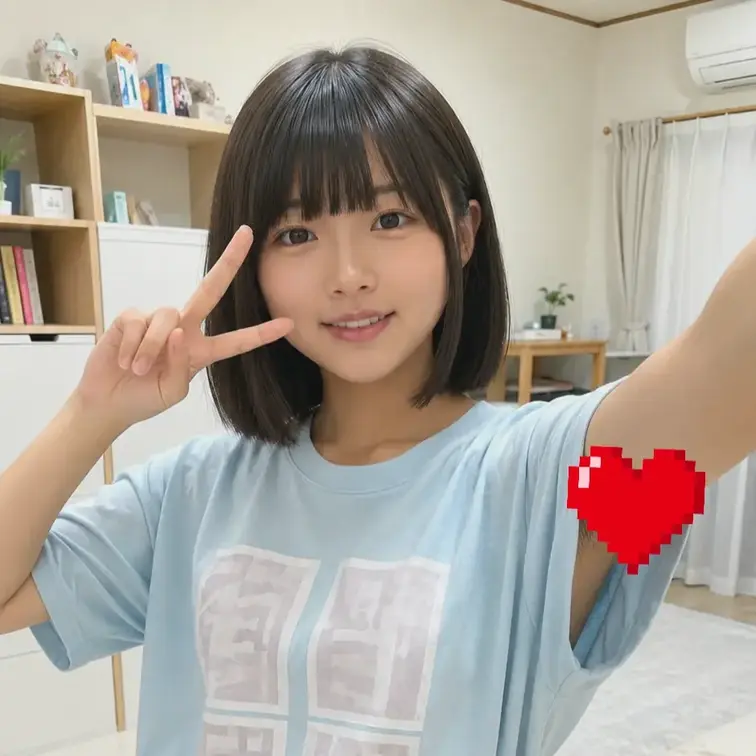 ほのかの画像: はじめまして!!【ほの】です!🎀 去年元カレに｢わき毛ボーボー｣