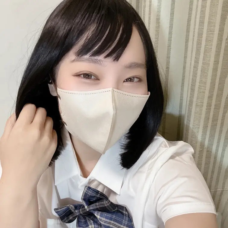 myfans – 学生服風衣装を着てみましたー！ – おつきみうさぎ