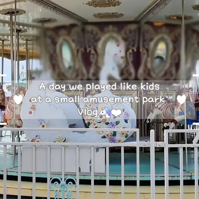 ((English ver)A vlog of the day we spent playing at a small 