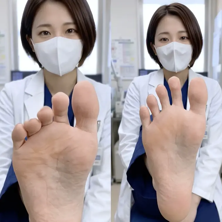 りか先生
女医さんの足裏見せつけオナニーサポート 『4分39秒』

”患者さん、あそこ出してください”
”治療の