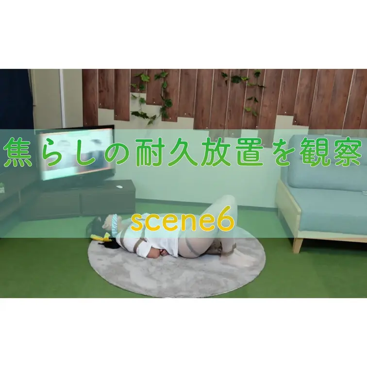 【シーン６】焦らしの耐久放置を観察
[Scene 6] Watch her bask in pleasure