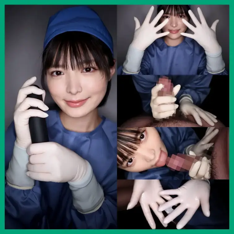 「ゴム手袋手コキフェラNo.111」

今回の手袋は
「P.D.R ラテックスグローブ リンガ　ポリマーコート s