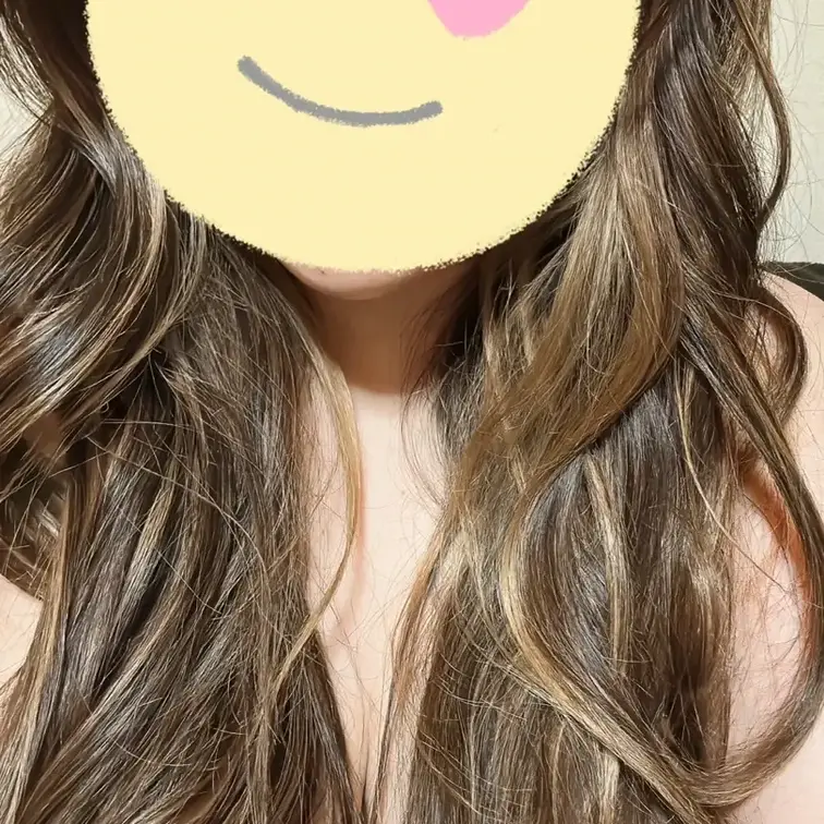髪ブラしてみた👉🏻👈🏻💕拡大したら、ダメぇ🥹